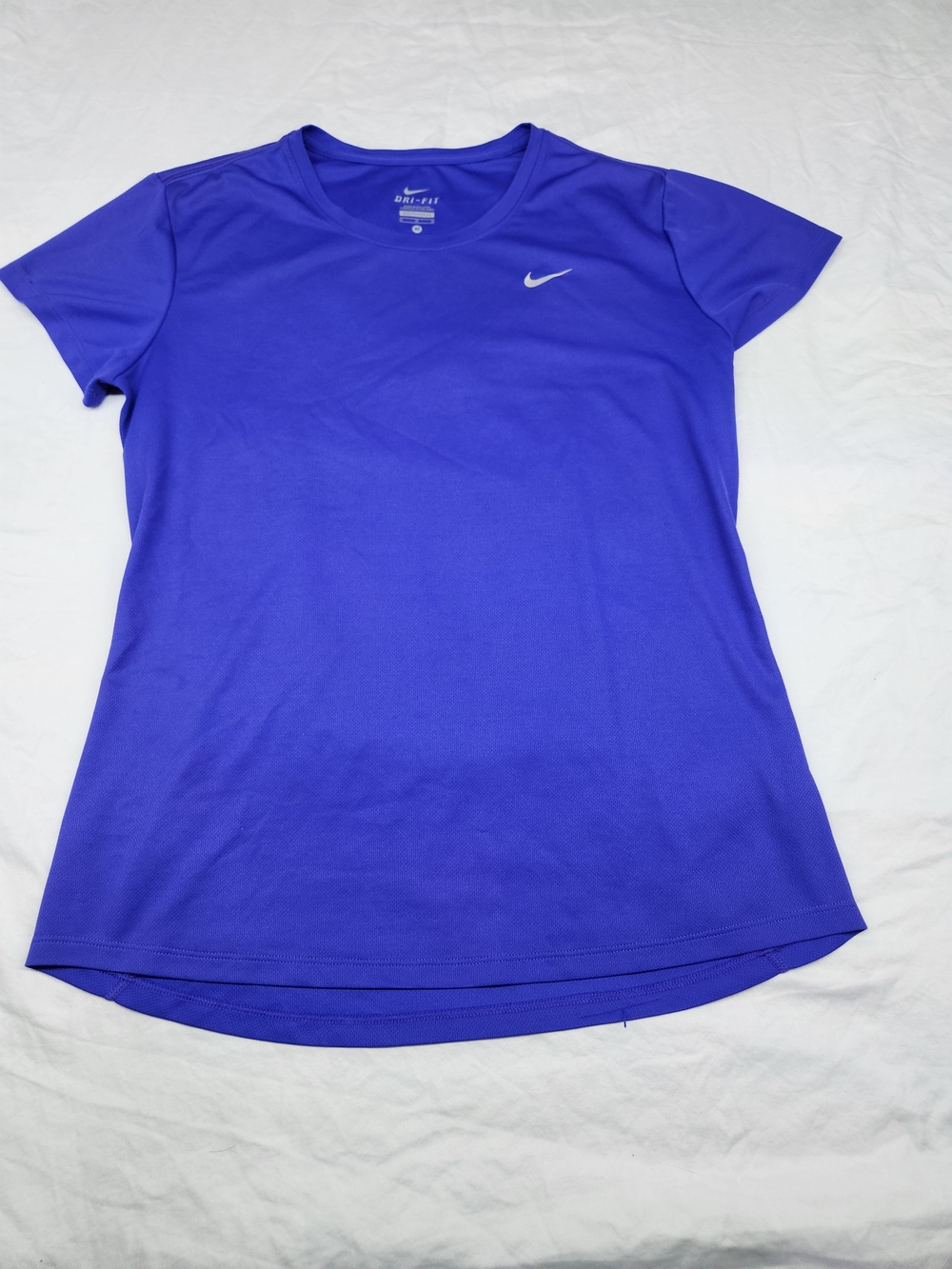 Nike Women’s Purple Dri-FIT Short Sleeve Tee - Picture 1 of 5